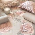 Belgravia Amara Rose Soft Pink 7364 Wallpaper